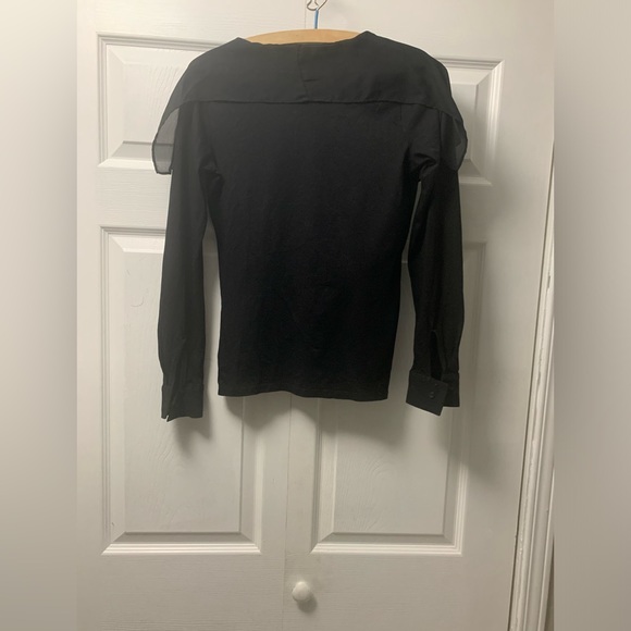 Ralph Lauren Black Blouse in Small - Picture 2 of 2